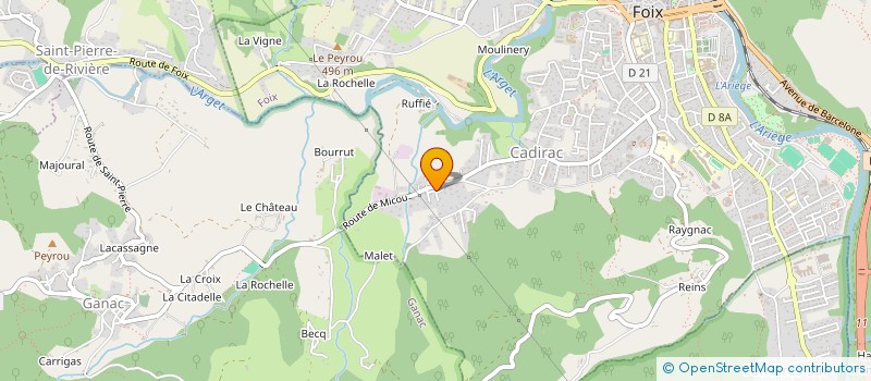 localisation de l'entreprise 905 279 741 à FOIX