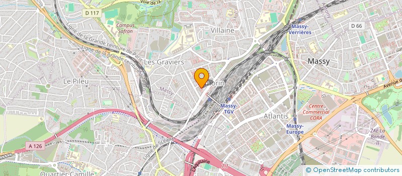 localisation de l'entreprise 905 283 420 à MASSY