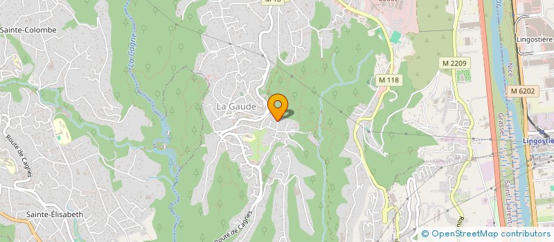 localisation de l'entreprise 905 303 806   LA GAUDE