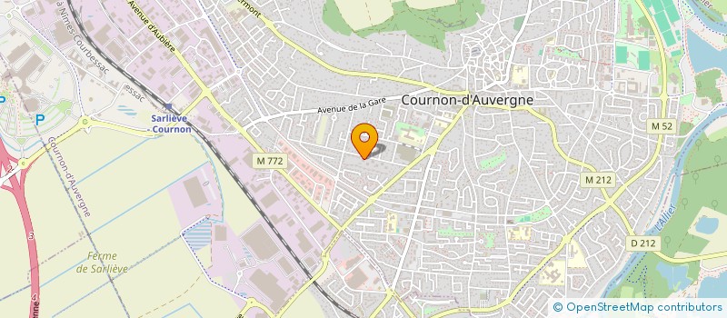 localisation de l'entreprise 905 306 569 à COURNON-D'AUVERGNE