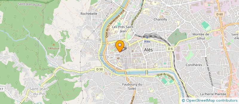 localisation de l'entreprise 905 312 864   ALES