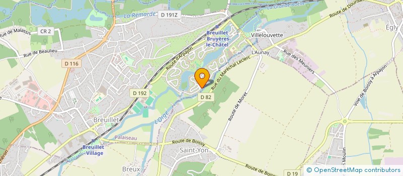 localisation de l'entreprise 905 321 022   BREUILLET