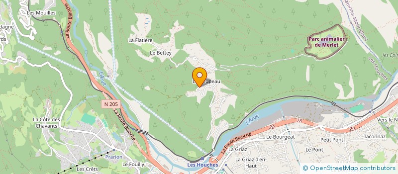 localisation de l'entreprise 905 321 550   LES HOUCHES