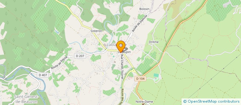 localisation de l'entreprise 905 336 202   JOYEUSE