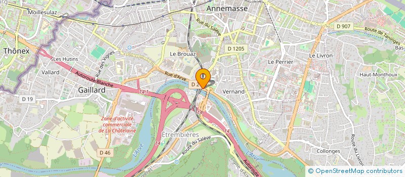 localisation de l'entreprise 905 344 677   COLLONGES-SOUS-SALEVE