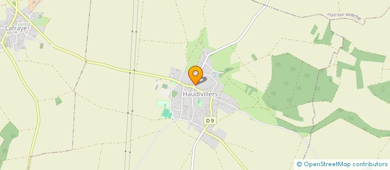 localisation de l'entreprise 905 361 275   HAUDIVILLERS