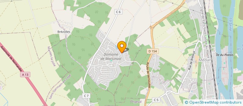 localisation de l'entreprise 905 367 702 à VERNOUILLET