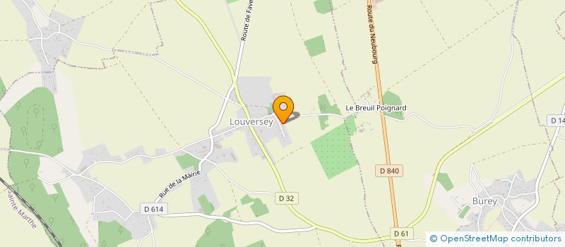 localisation de l'entreprise 905 368 270   LOUVERSEY