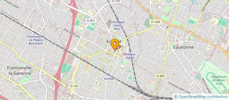 localisation de l'entreprise 905 380 861   ERMONT