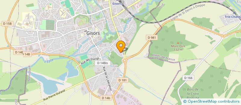 localisation de l'entreprise 905 381 083   GISORS