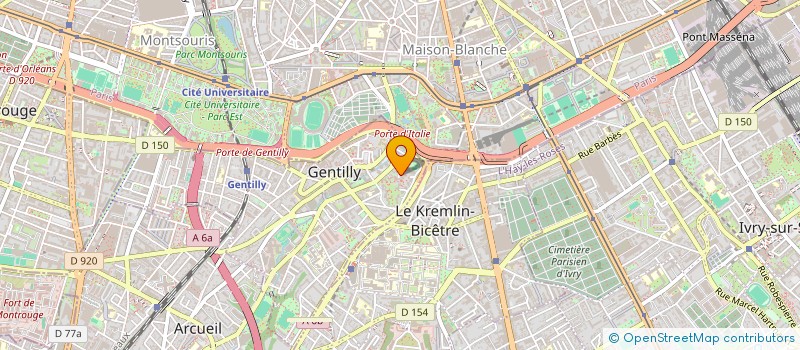 localisation de l'entreprise 905 399 069   GENTILLY