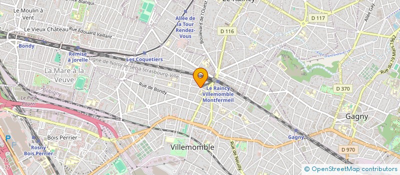 localisation de l'entreprise 907 431 837   MONTFERMEIL