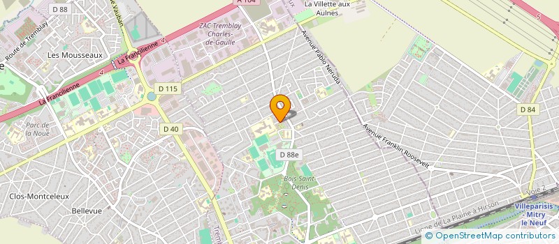 localisation de l'entreprise 907 437 636   LE BOUSCAT