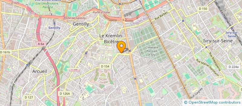 localisation de l'entreprise 907 437 701   LE KREMLIN-BICETRE