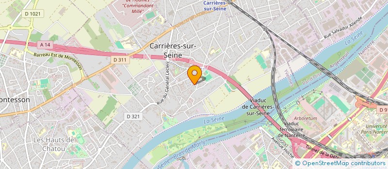 localisation de l'entreprise 907 439 707   CARRIERES-SUR-SEINE