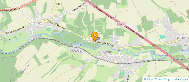 localisation de l'entreprise 907 472 526   ESQUERDES