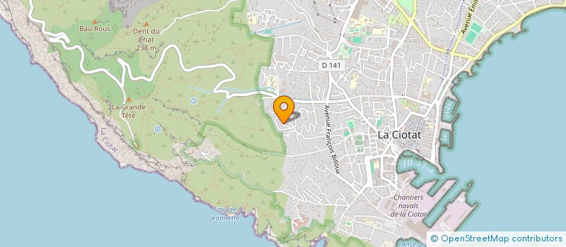 localisation de l'entreprise 907 479 570   LA CIOTAT