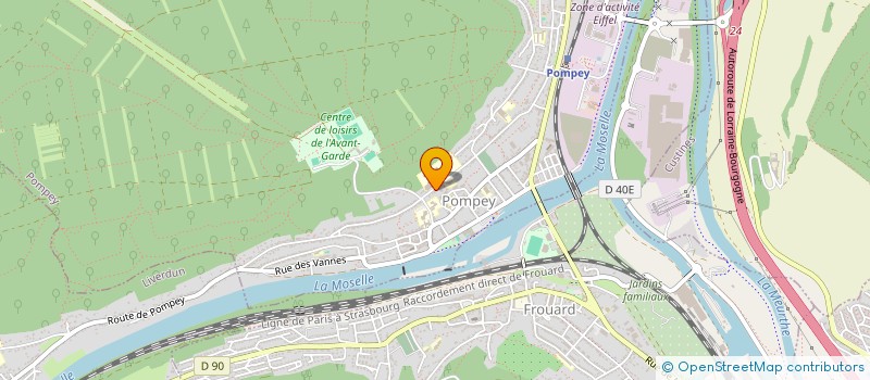 localisation de l'entreprise 907 485 791   POMPEY