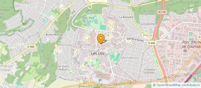 localisation de l'entreprise 907 490 189 à LES ULIS