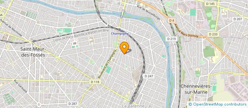 localisation de l'entreprise 907 492 748  à SAINT-MAUR-DES-FOSSES