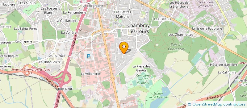 localisation de l'entreprise 907 500 623   CHAMBRAY-LES-TOURS