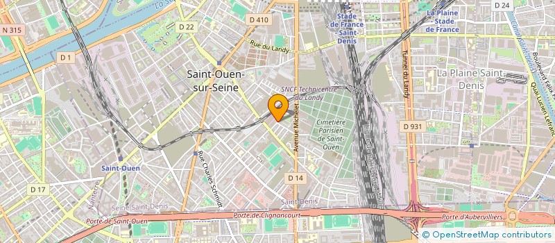 localisation de l'entreprise 907 535 140 à SAINT-OUEN-SUR-SEINE