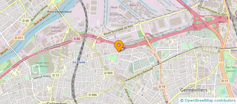 localisation de l'entreprise 907 548 226 à COLOMBES
