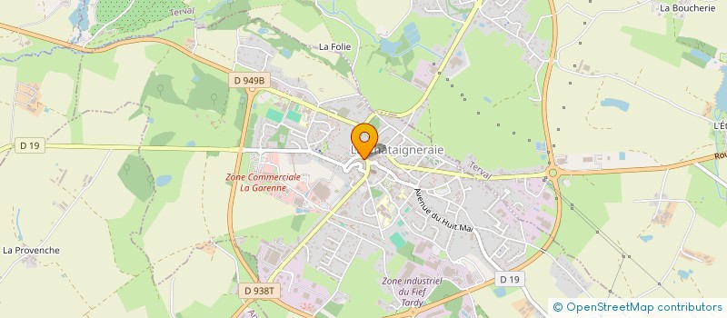 localisation de l'entreprise 907 573 174   LA CHATAIGNERAIE