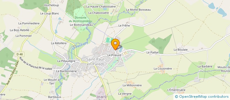 localisation de l'entreprise 907 573 182   SAINT-PAUL-EN-PAREDS