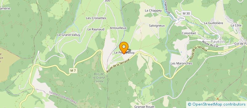 localisation de l'entreprise 907 582 613   PAVEZIN