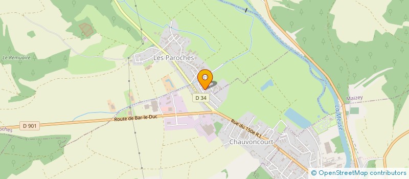 localisation de l'entreprise 907 589 287 à LES PAROCHES
