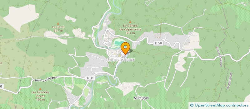 localisation de l'entreprise 907 590 343   ENTRECASTEAUX