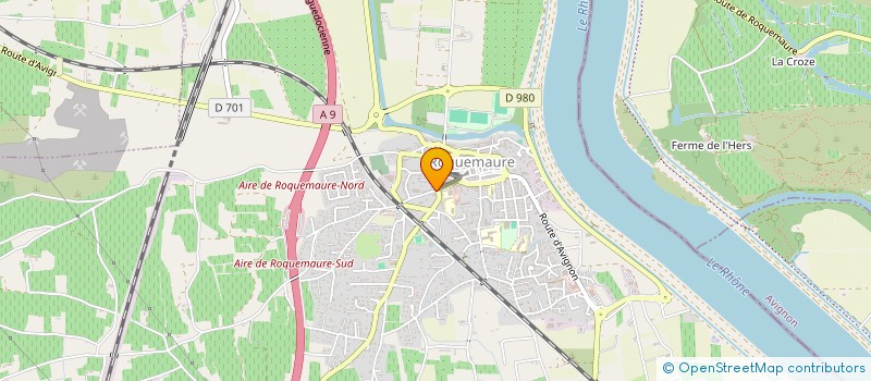 localisation de l'entreprise 907 615 454   ROQUEMAURE