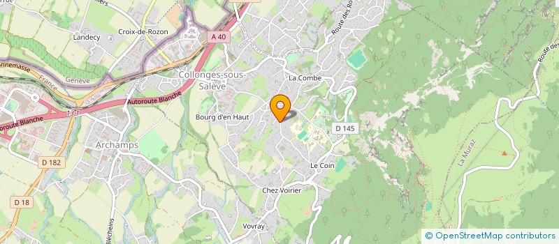 localisation de l'entreprise 907 621 825   COLLONGES-SOUS-SALEVE