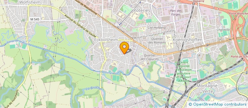 localisation de l'entreprise 907 632 400 à STRASBOURG