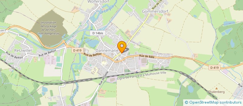 localisation de l'entreprise 907 632 475   DANNEMARIE