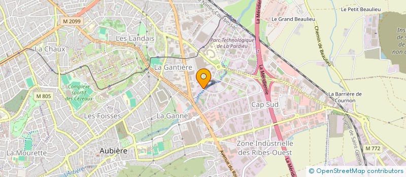 localisation de l'entreprise 907 632 848   CLERMONT-FERRAND