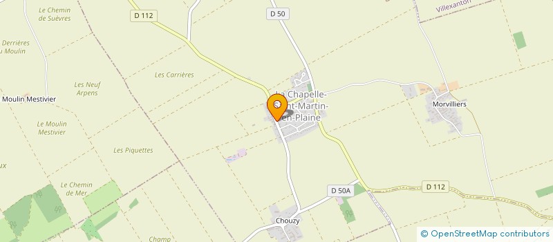 localisation de l'entreprise 907 637 474   LA CHAPELLE-SAINT-MARTIN-EN-PLAINE