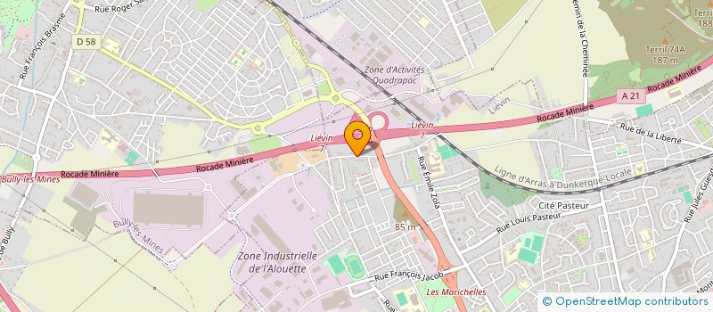 localisation de l'entreprise 907 640 023   LENS