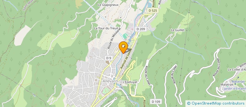 localisation de l'entreprise 907 668 289   ALLEVARD