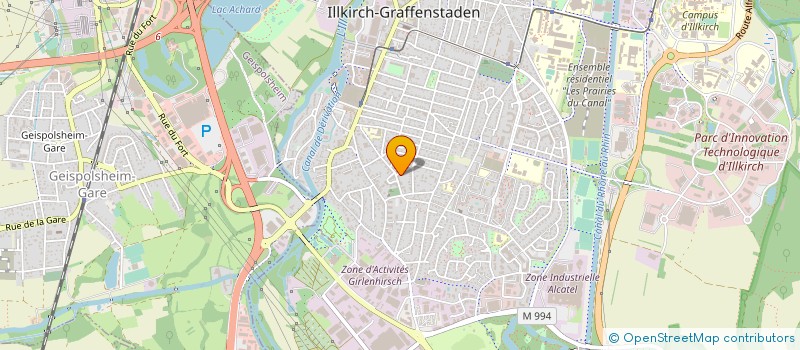 localisation de l'entreprise 907 683 387   ILLKIRCH-GRAFFENSTADEN