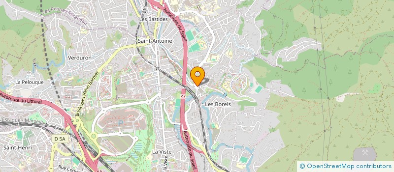 localisation de l'entreprise 907 684 971   LES PENNES-MIRABEAU