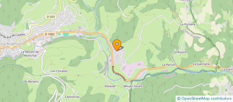 localisation de l'entreprise 907 698 476   SAINT-JULIEN-MOLIN-MOLETTE