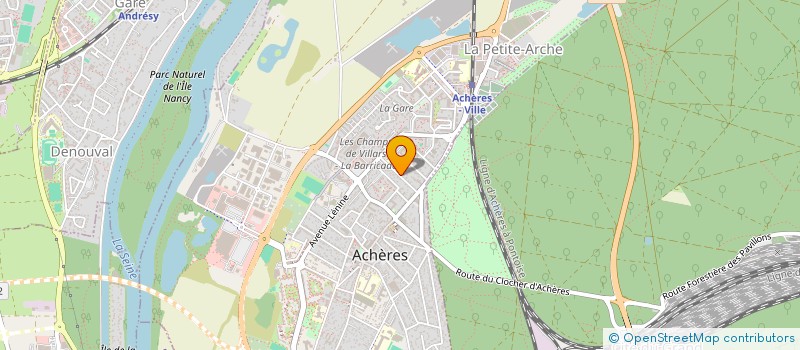 localisation de l'entreprise 907 715 536   ACHERES