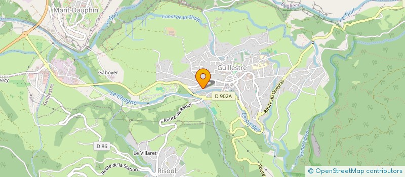 localisation de l'entreprise 907 717 383   GUILLESTRE