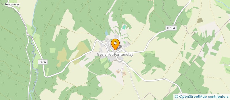 localisation de l'entreprise 907 719 140   GEZIER-ET-FONTENELAY