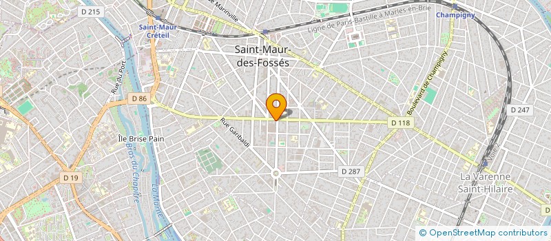localisation de l'entreprise 907 719 355  à SAINT-MAUR-DES-FOSSES