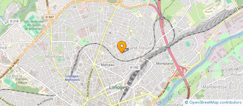localisation de l'entreprise 907 732 366  à LIMOGES
