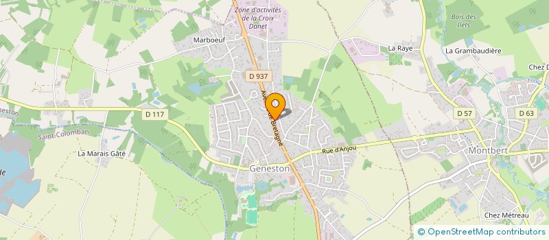 localisation de l'entreprise 907 775 969   GENESTON