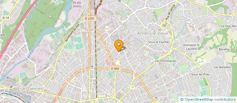 localisation de l'entreprise 907 800 296   SEVRIER